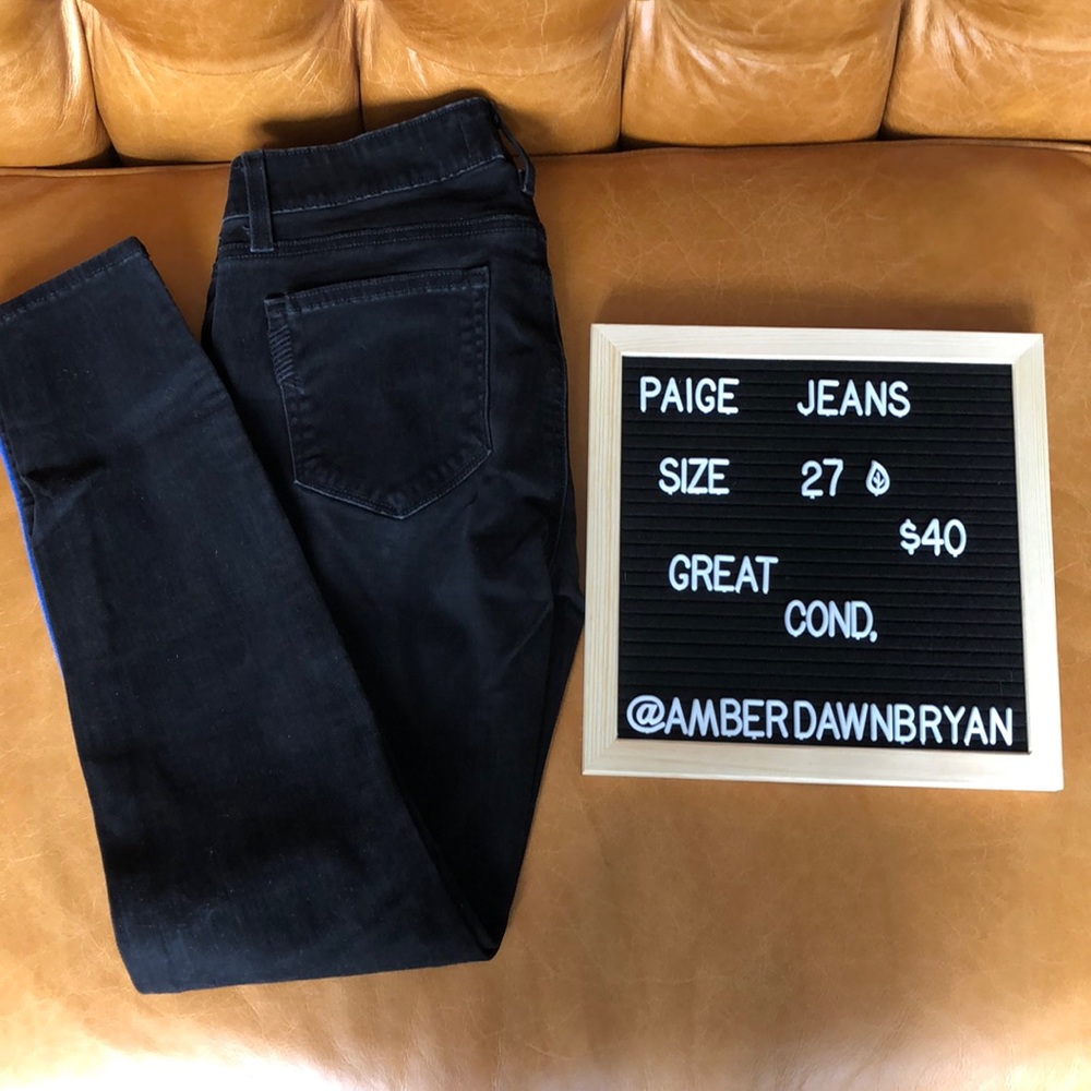 Paige Skinny Jeans! Great Condition! Size 27 :)